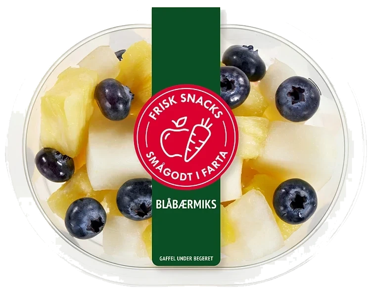 Blåbærmiks 180g Frisk Snacks