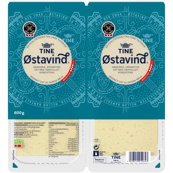 Østavind Hotellbrett 600 G Tine