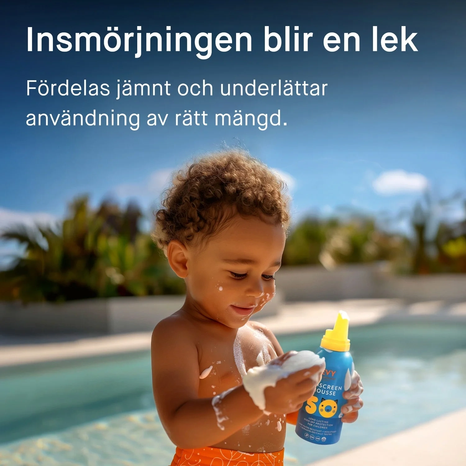 EVY Technology Sunscreen Mousse For Kids SPF30