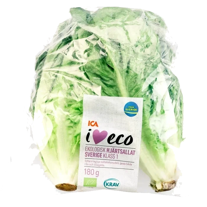 Hjärtsallad Ekologisk 180g Klass 1 ICA I love