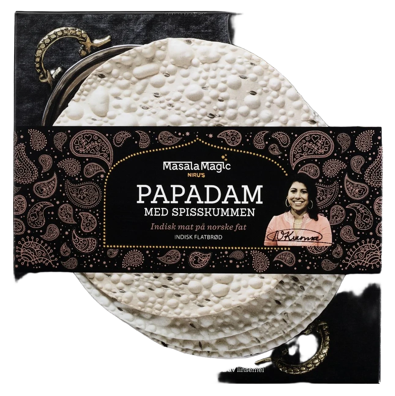 Nirus Papadam med spiskummin