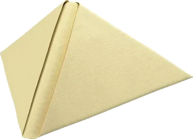 Serviett dunilin 40cm vanilje   45stk