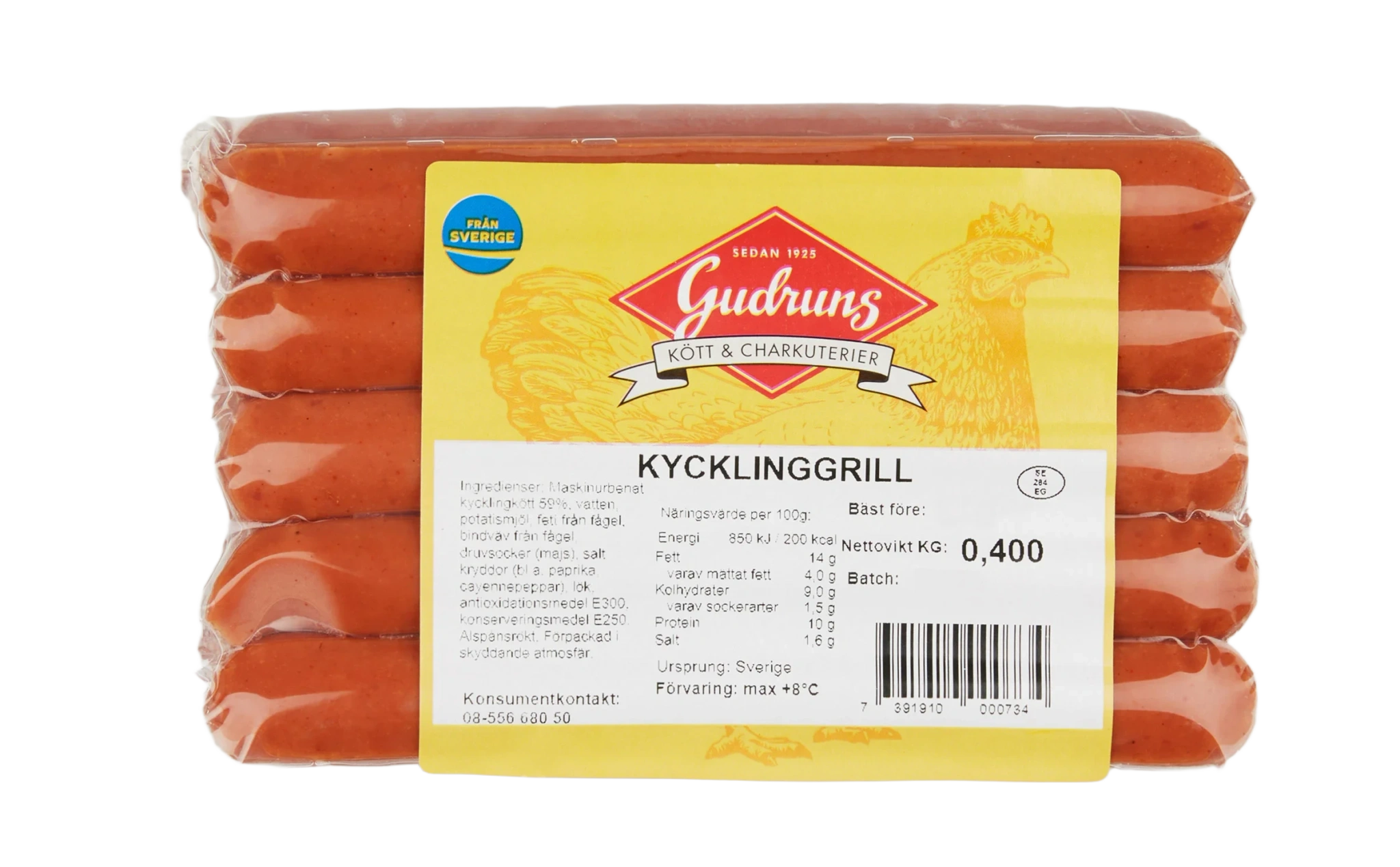 Kycklinggrillkorv