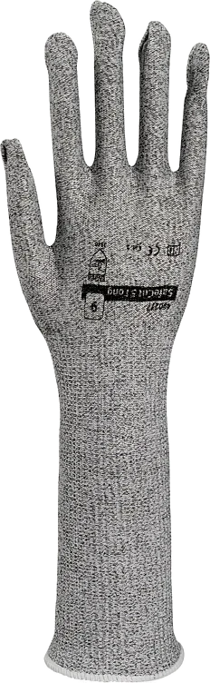 Kutthanske 9 Grå Hdpe Fiber/glassfiber/spandex/nylon Kutt 5 Lang