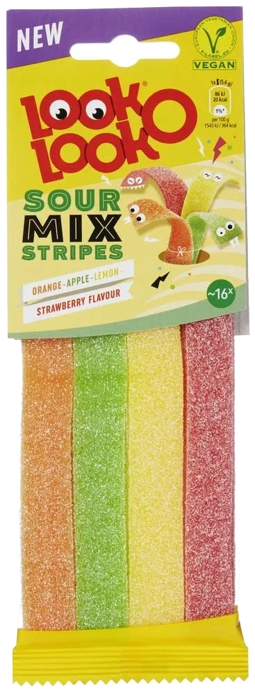 Look O Look Sour Mix Stripes 90 g