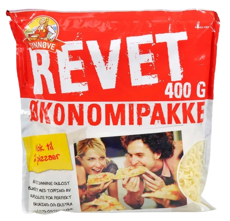 Synnøve Revet 400g