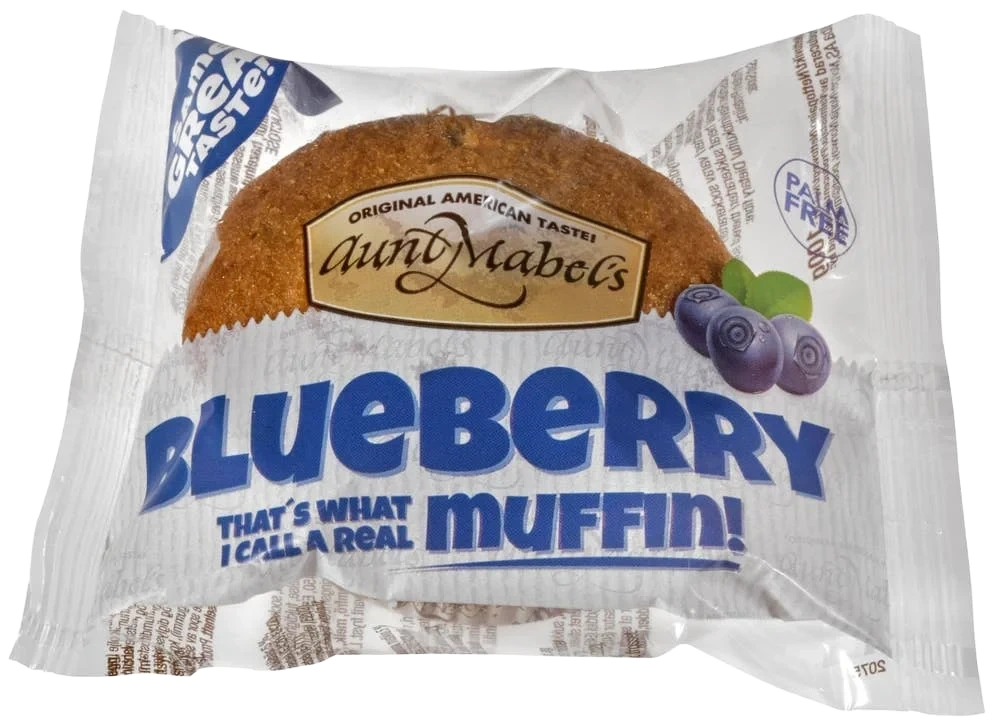 Muffins Blueberry 16x95g Eske Aunt Mabels