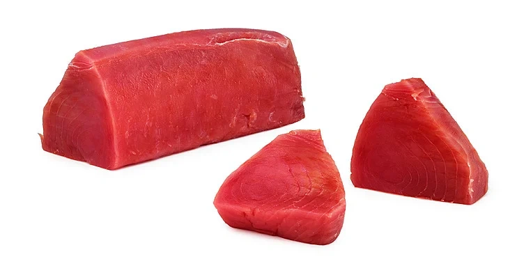 Yellowfin Tunfiskloins Ivp,1-2 kg, 10 kg Krt, Frossen