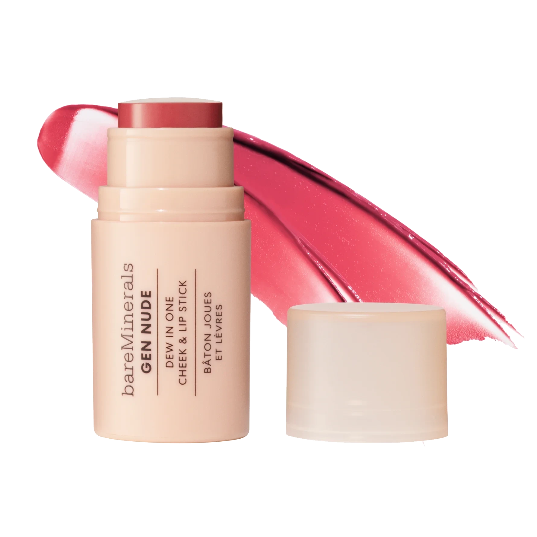 bareMinerals Gen Nude Dew In One Lip & Cheek Balm Brick it On
