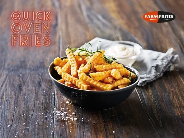Quick Oven Pommes Räfflade 10x11 mm