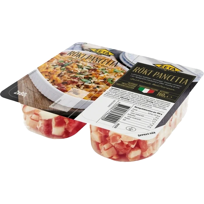 Pancetta Rökt 160g Zeta