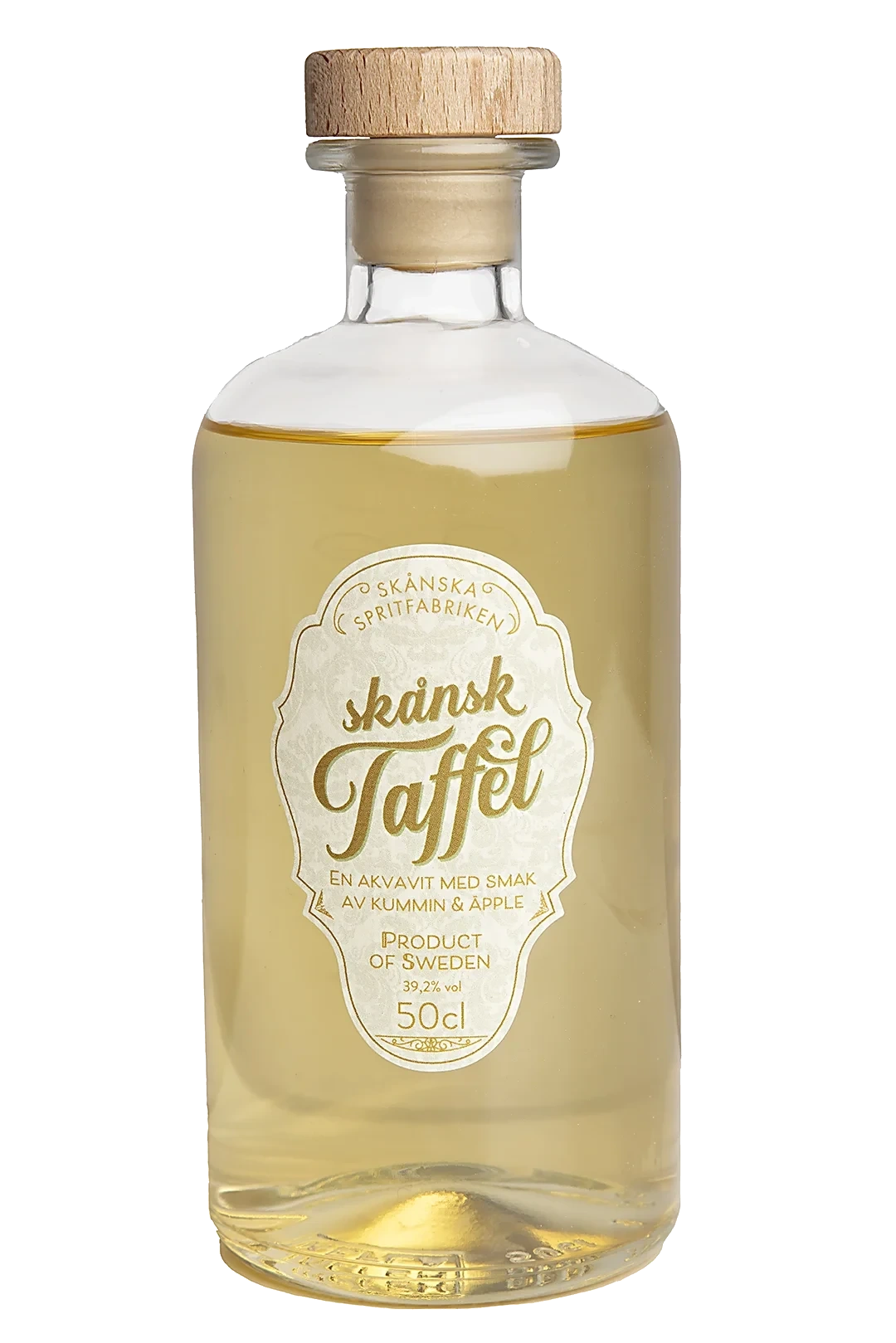 Skånsk Taffel Akvavit, 500ml, 39,2%