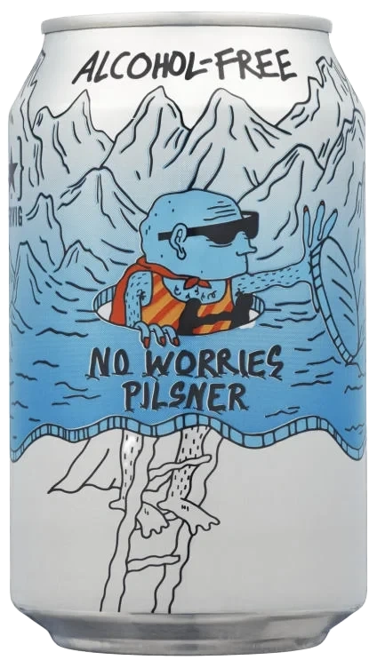 No Worries Pilsner 0,33l boks Lervig