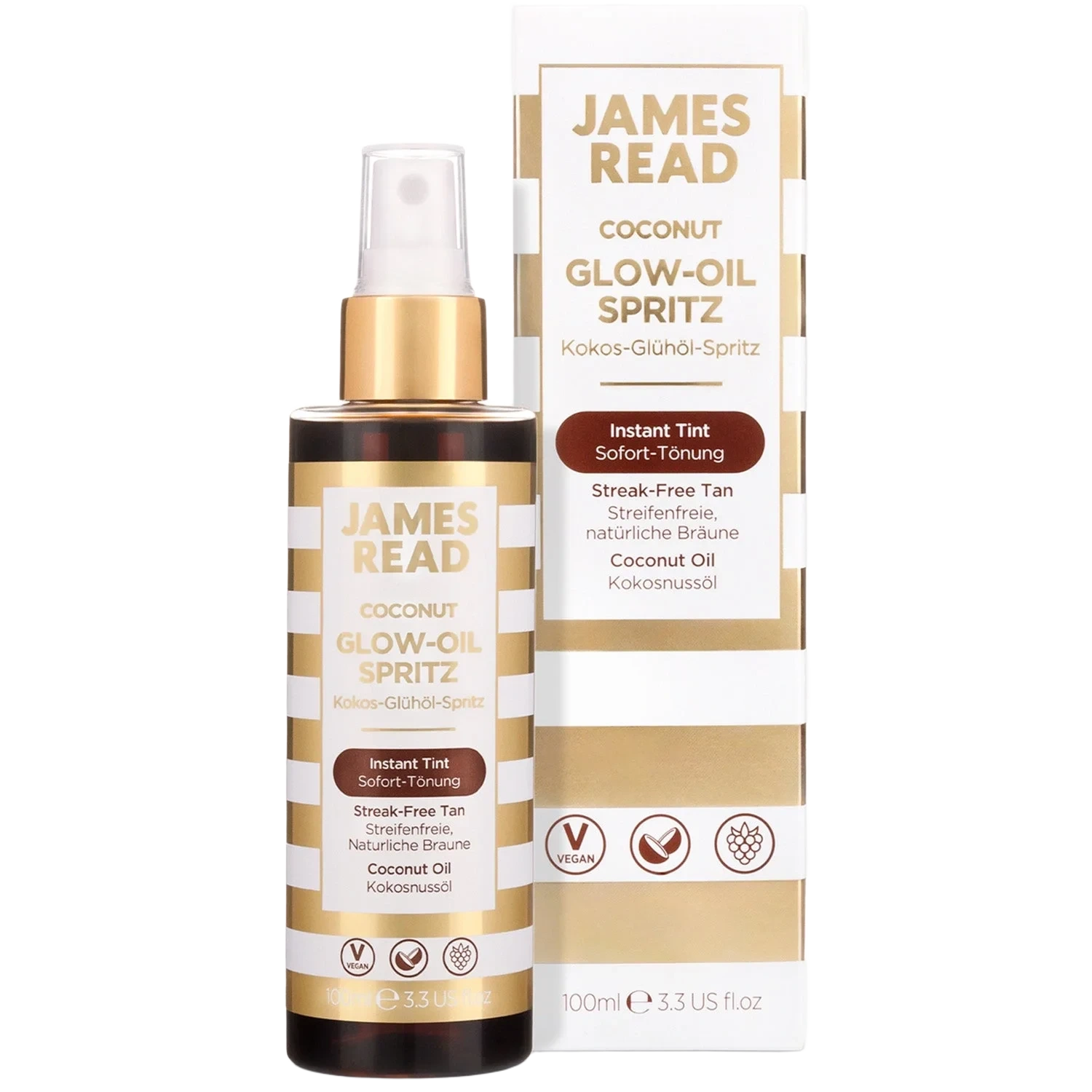 James Read Gradual Tan Coconut Glow Oil Spritz