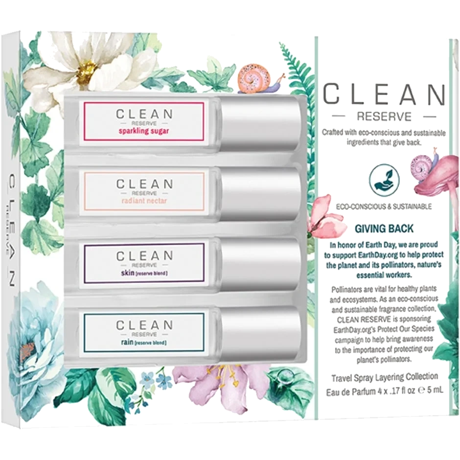 Clean Reserve Spring Layering Collection EdP 4x5 ml