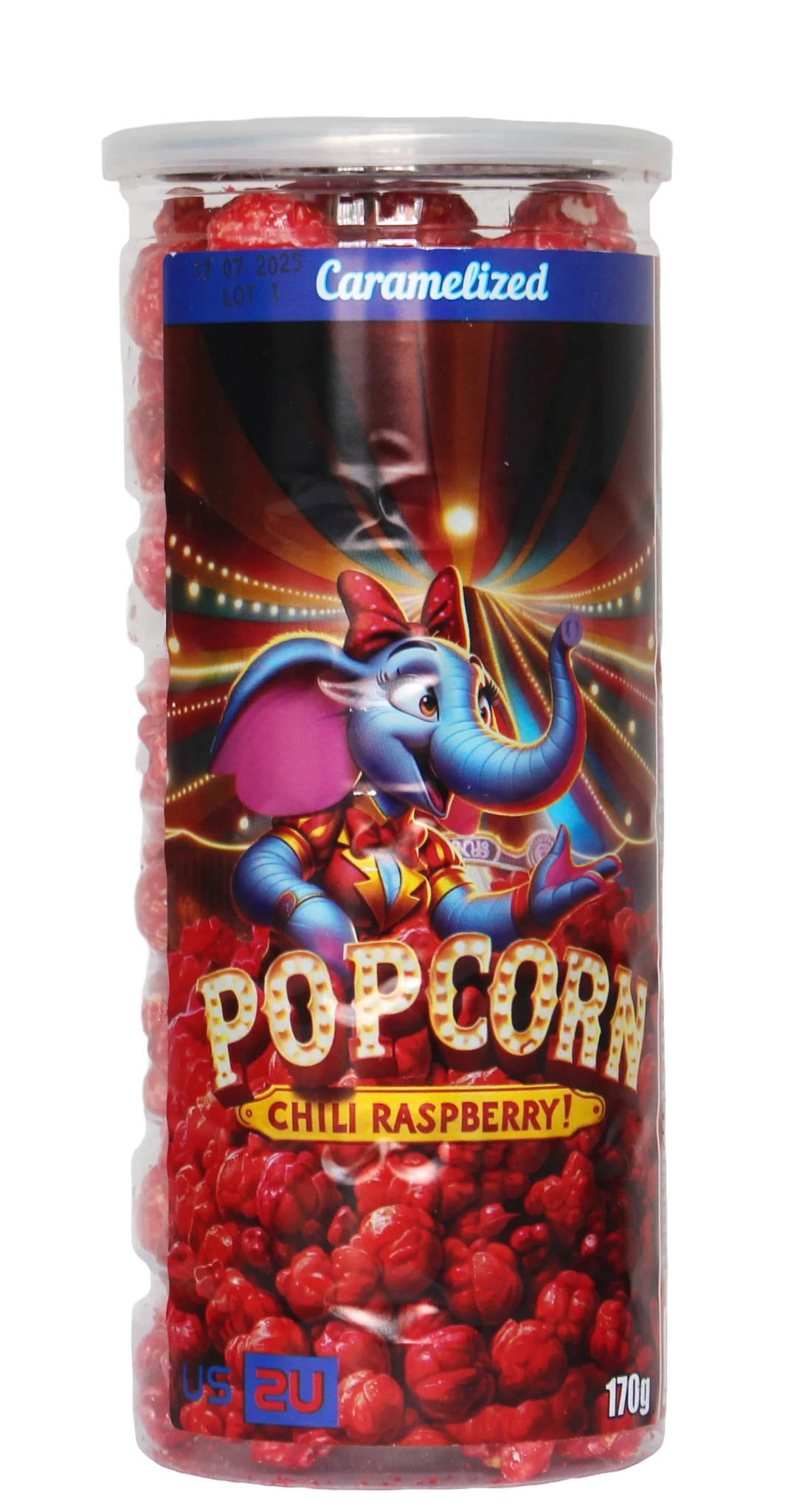 KaramellPopcorn Chili and Raspberry