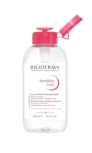 Bioderma Sensibio h2o m/pumpe 500 ml