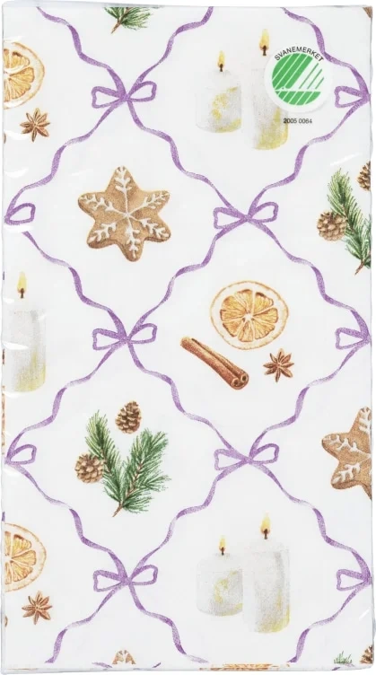 Serviett A/v Adventstid 15stk Unik
