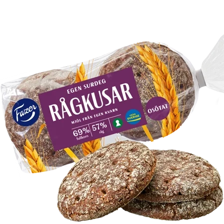 Fazer Rågkusar 12-P Fryst