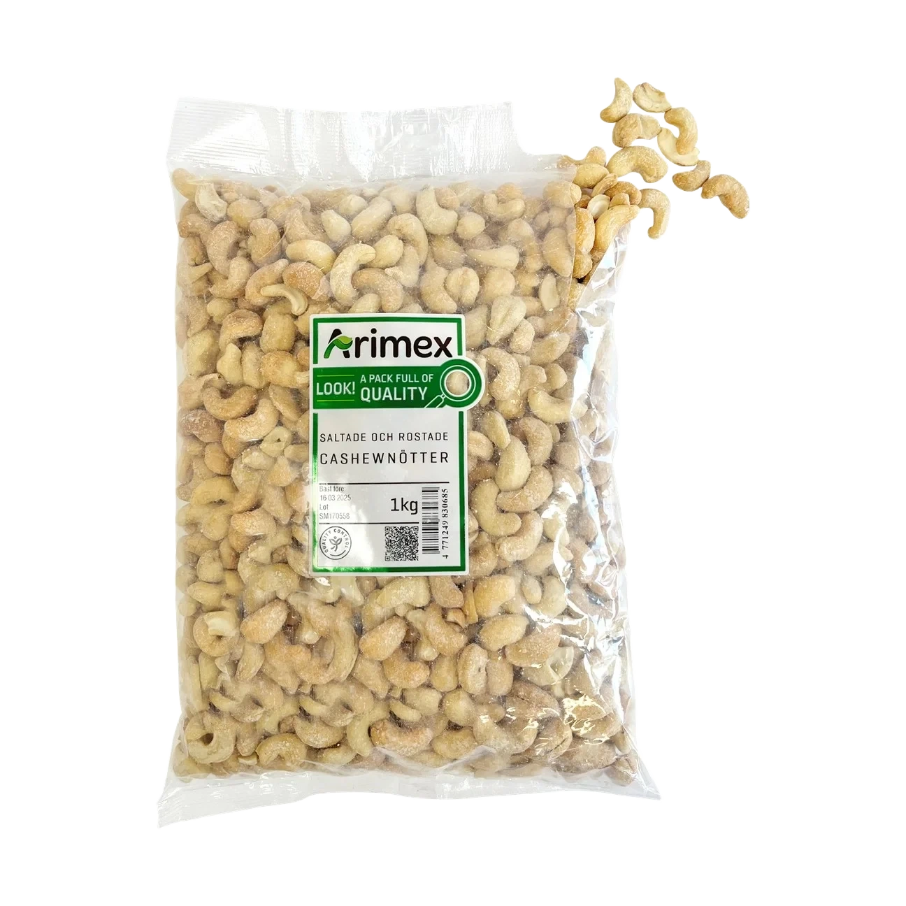 Cashewnöt rostad saltad