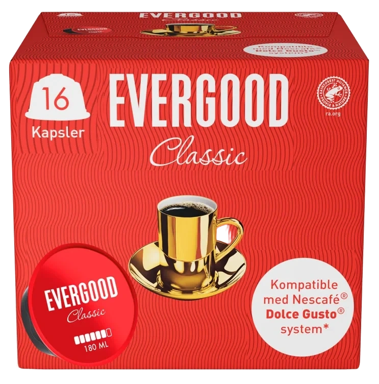 Evergood Classic Kaffekapsel 16stk