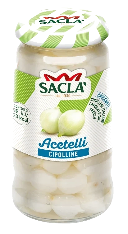 Sølvløk Cipolline Acetelli 300g Sacla