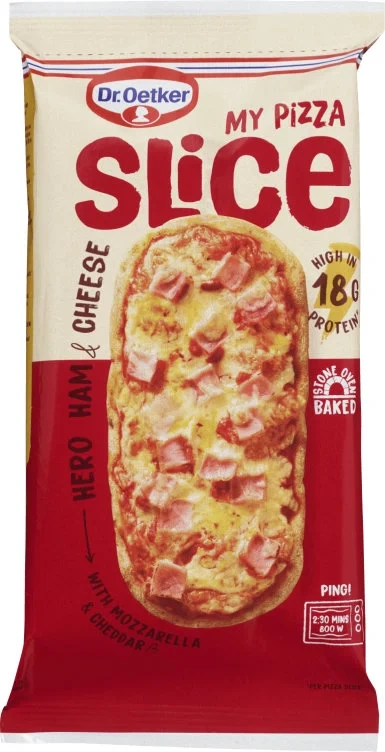 Pizza slice Ost & skinka