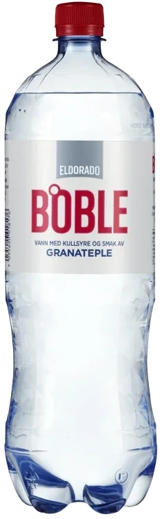 Boble Vann Granateple 1,5l Eldorado