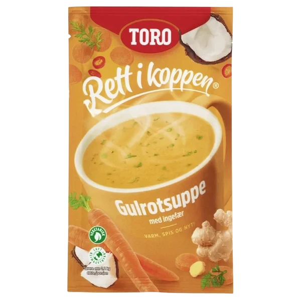 Toro Rik Gulrotsuppe m/Ingefær 22g