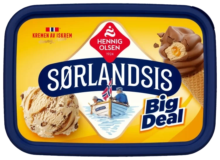 Sørlandsis Big Deal 0,95l Hennig-Olsen Is