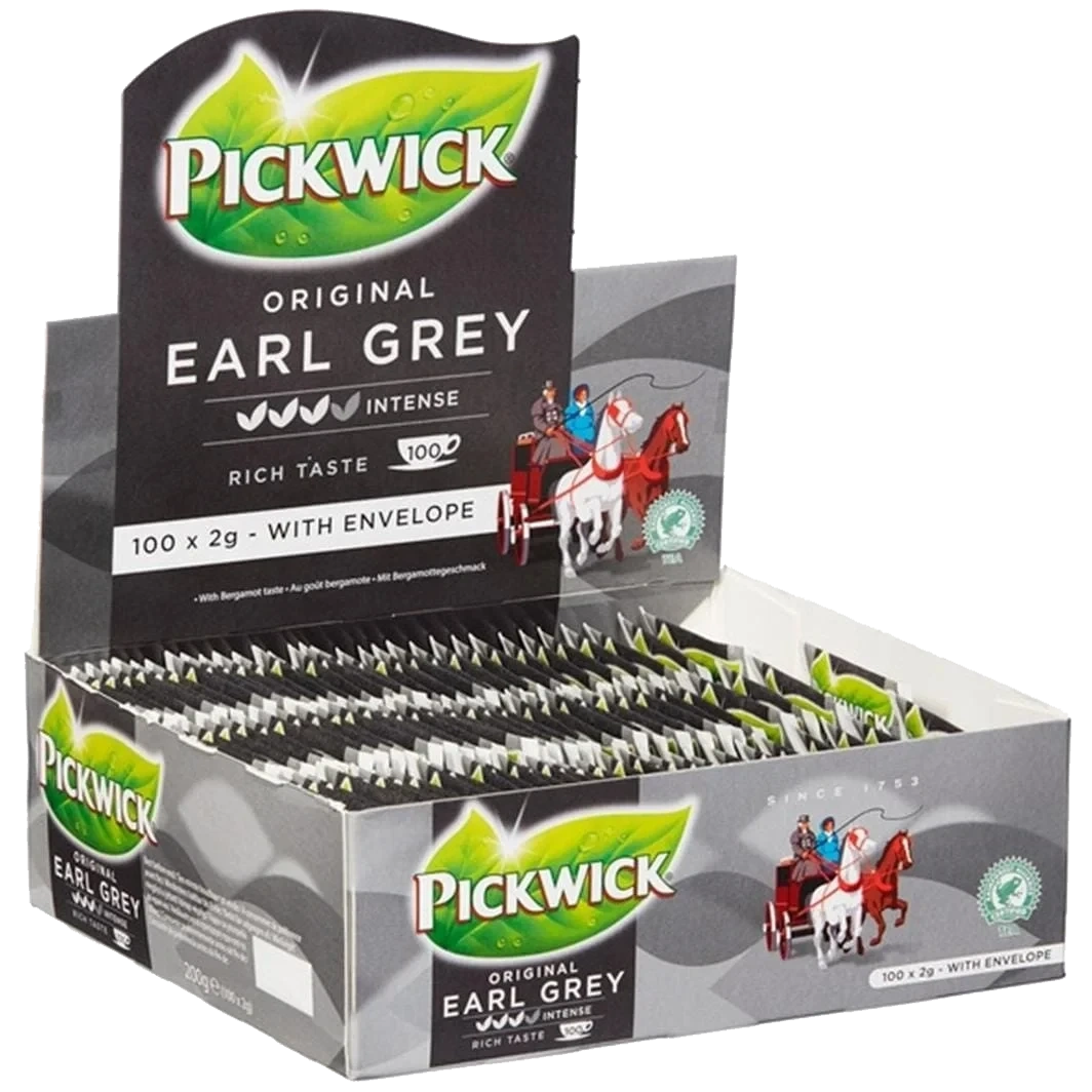 Te Pickwick Earl Grey 100stk