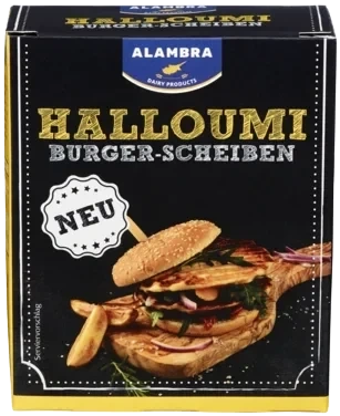 Halloumi burger, skiver 200g
