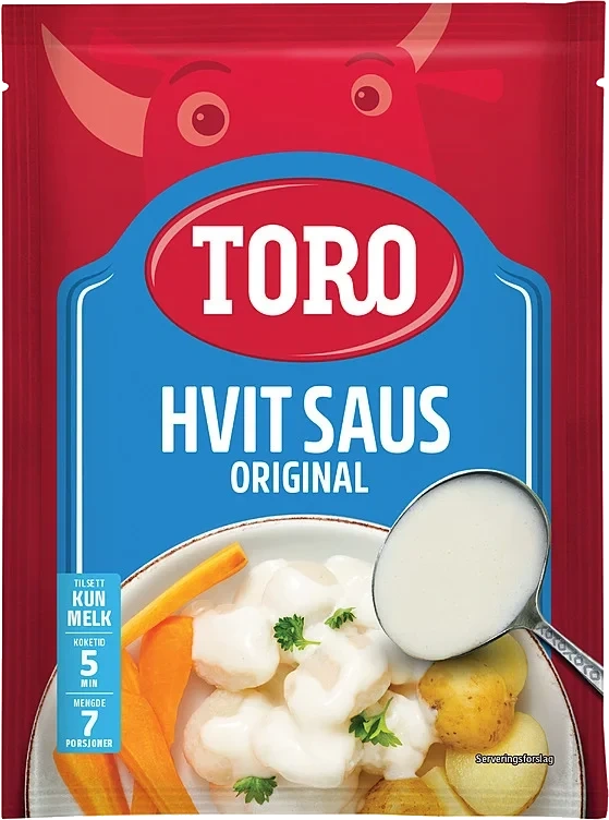 Hvit saus original 38g