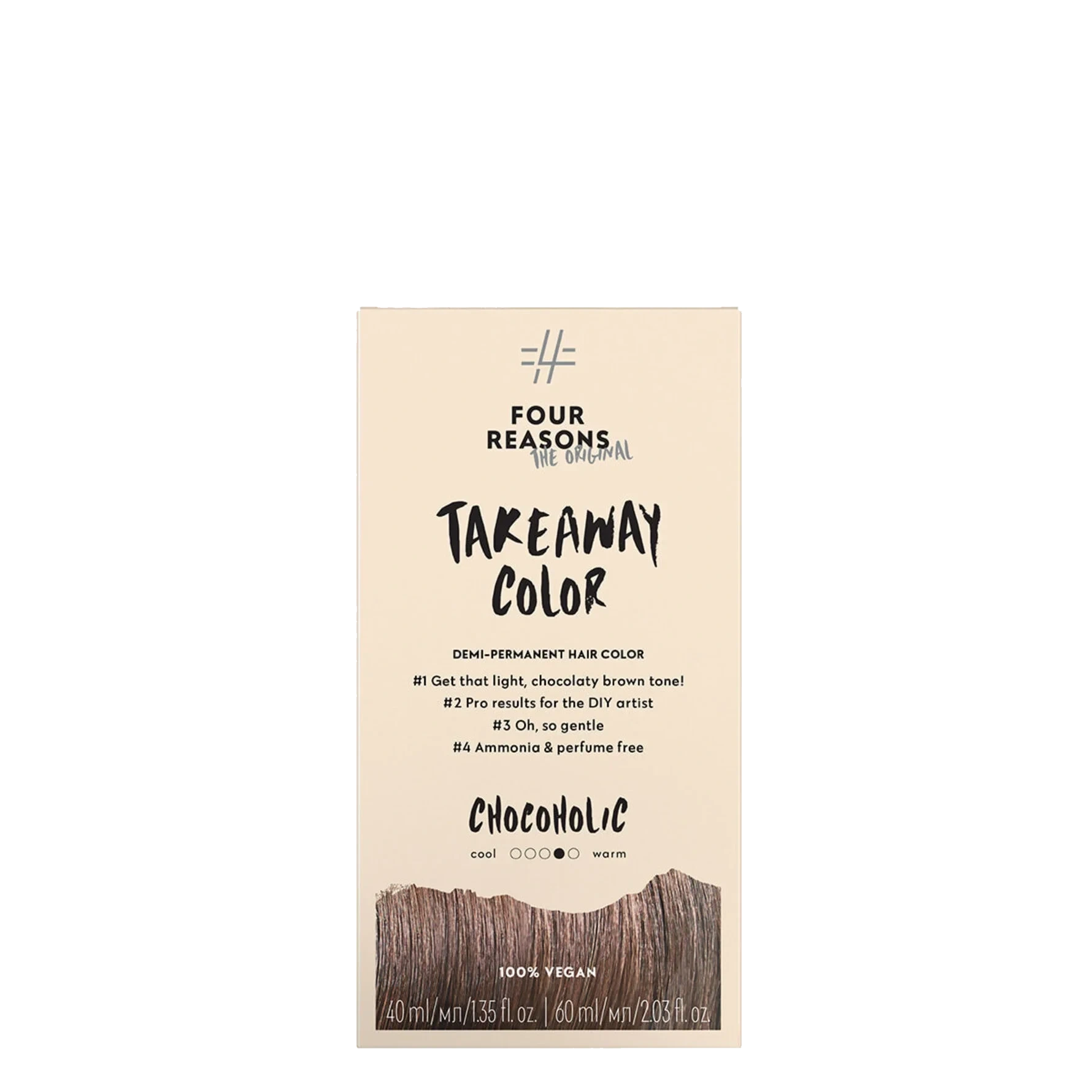 Four Reasons Take Away Color 6.35 Chocoholic
