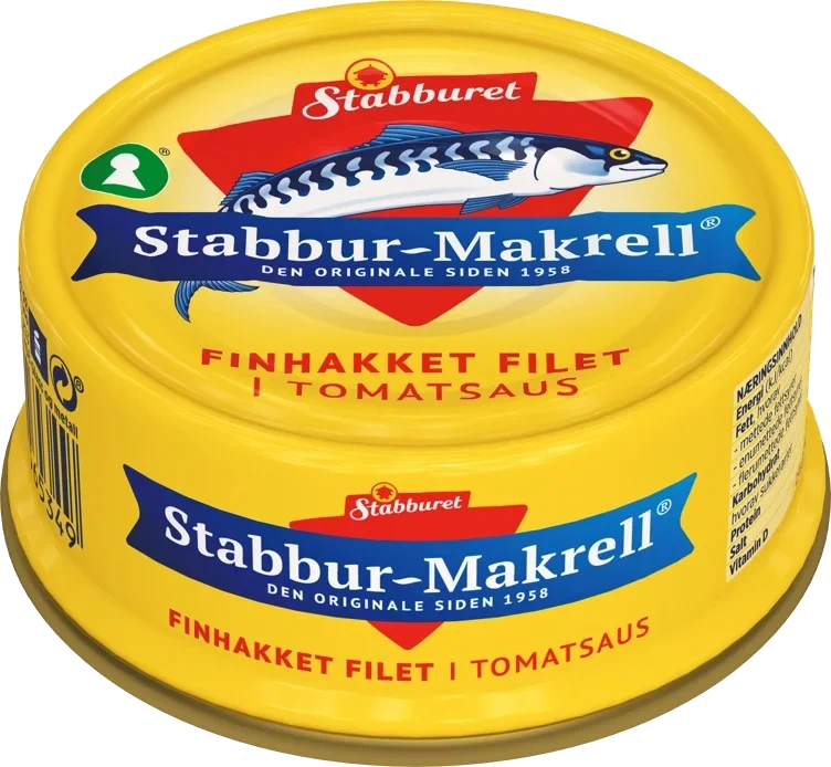 Stabbur-makrell finhakket   90g