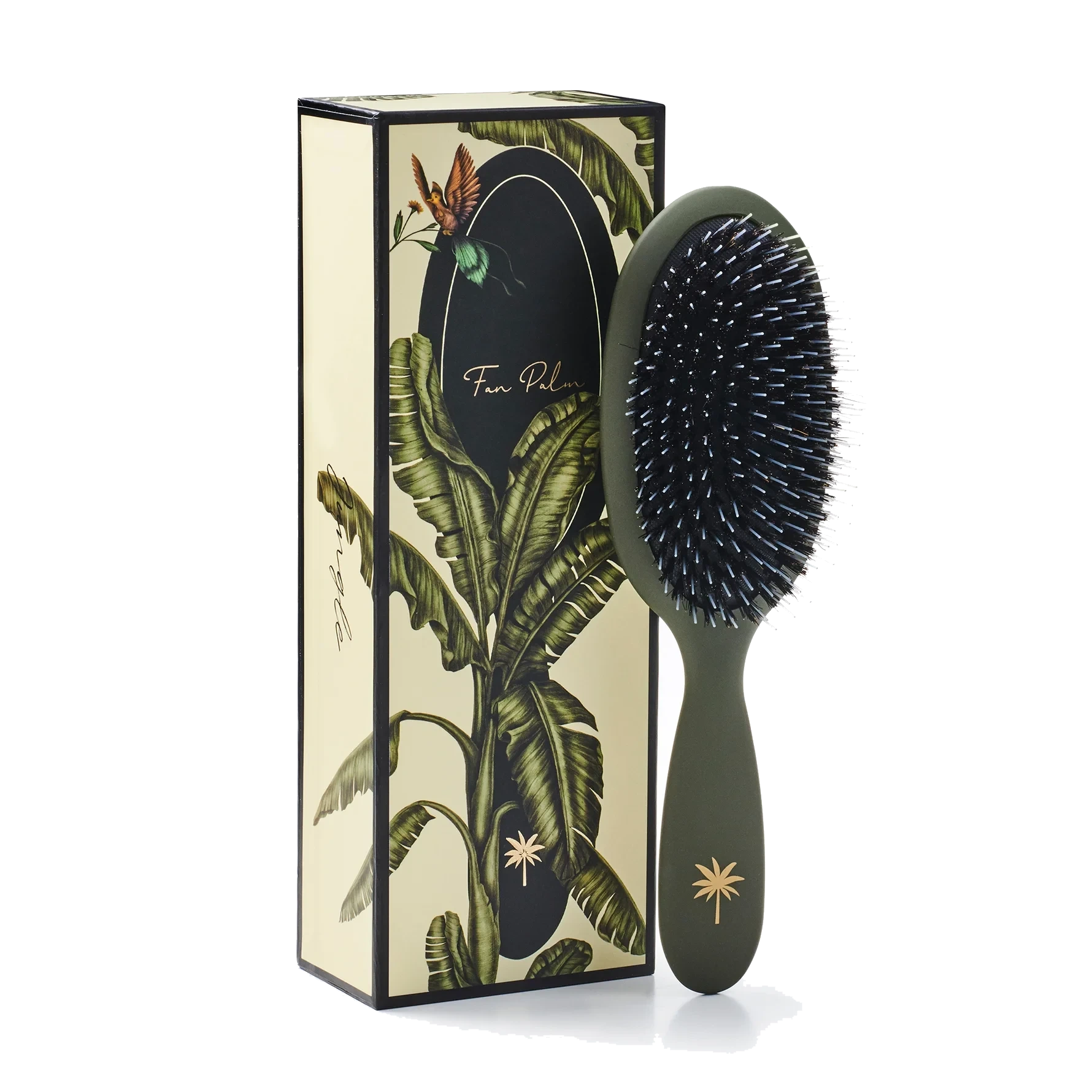 Fan Palm Boar- & Nylon Brush Jungle