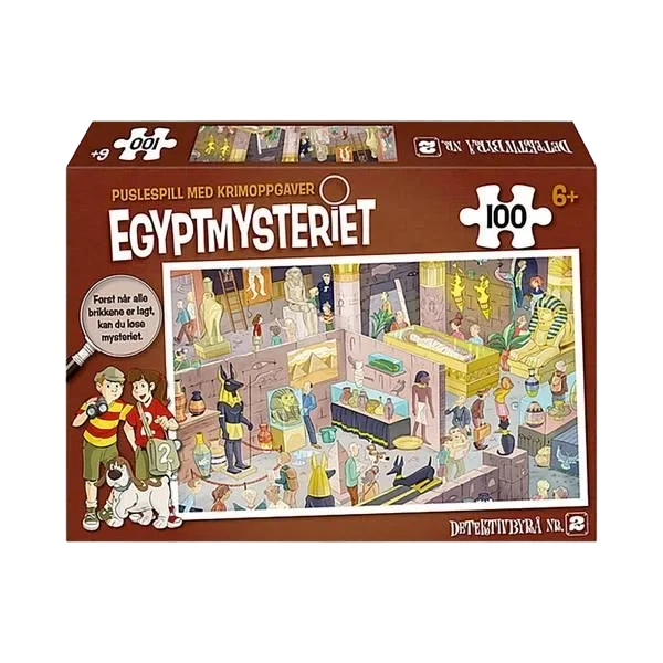 Puslespill Egyptmysteriet - Detektivbyrå Nr.2
