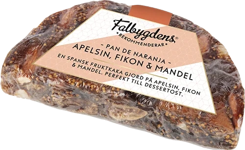 Fruktkaka Fikon/Apelsin/Mandel