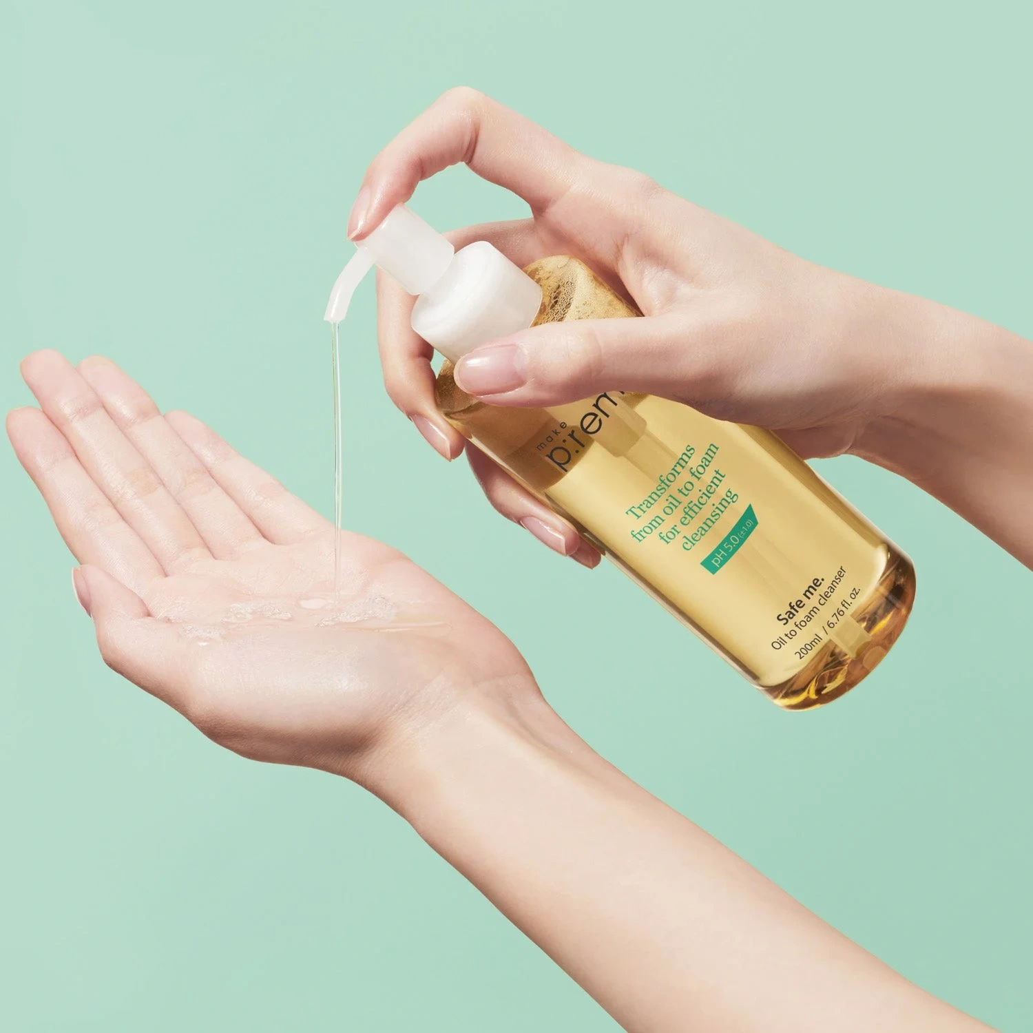 Safe Me. Oil to Foam Cleanser