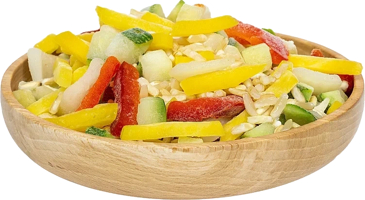 Fullkornris M/grønnsaker 1kg Norrek