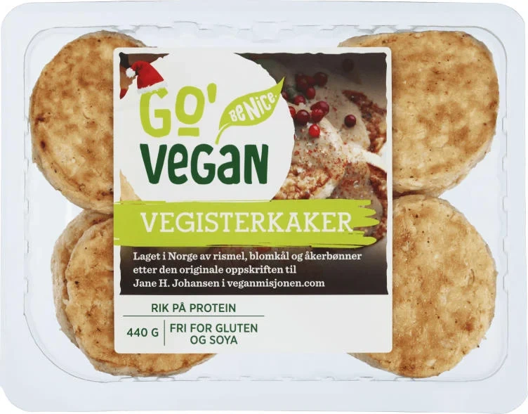 Go'vegan vegisterkaker 440g