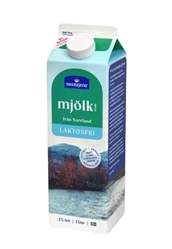 Norrmejerier Mjölk Laktosfri 3%