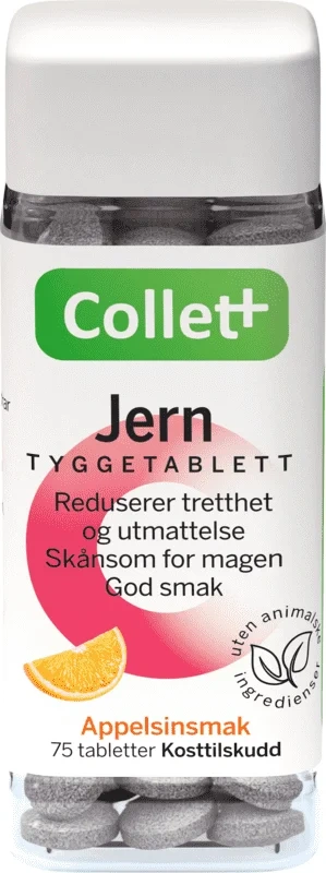 Collett Jern 75stk Appelsin