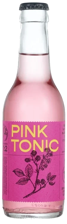 Eliksir Pink Tonic 25 cl med Bringebær, Appelsin og Blåbær