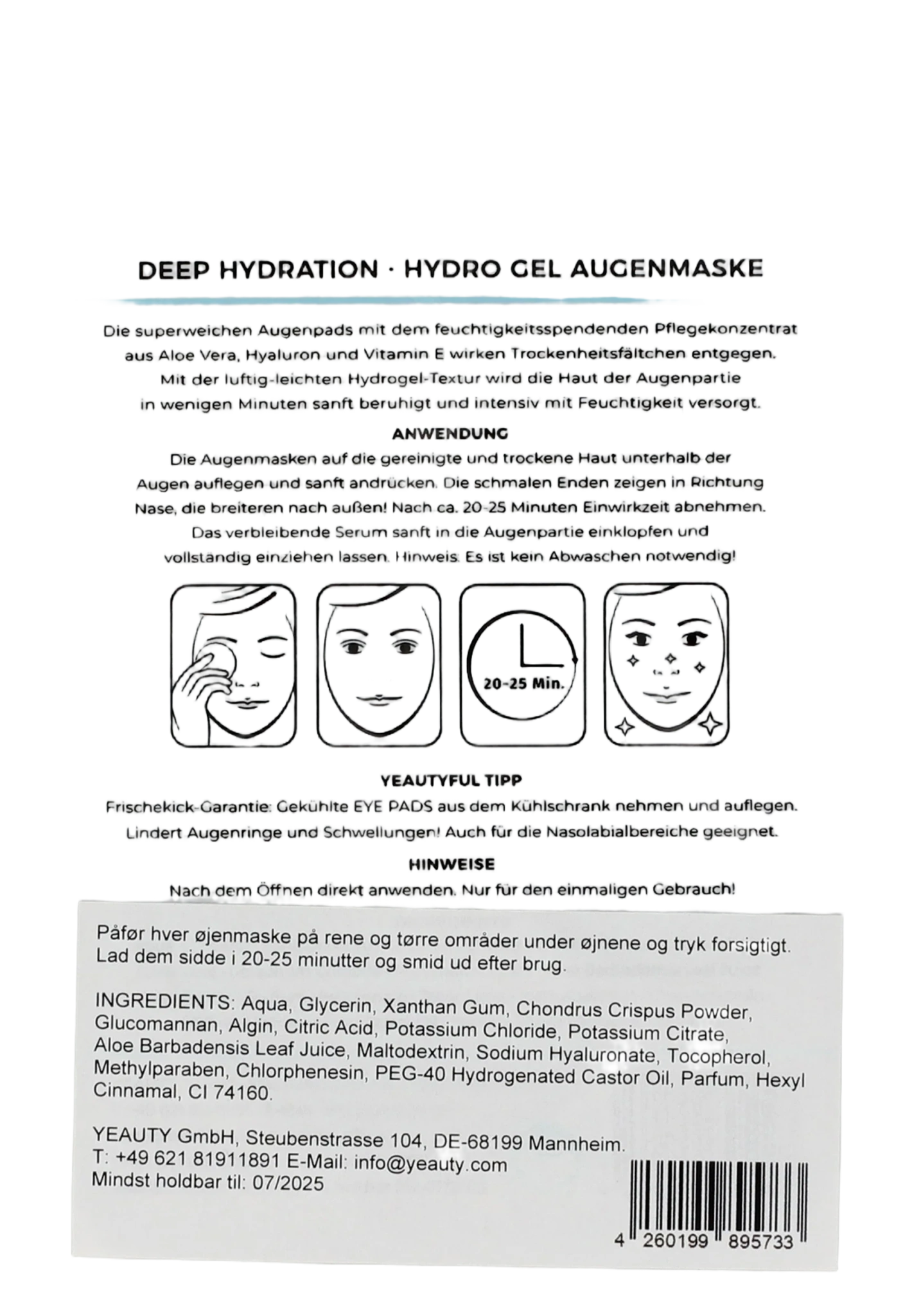 Deep Hydration Ögonmask