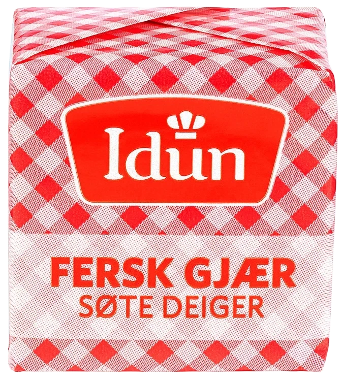 Idun Gjær søte deiger fersk