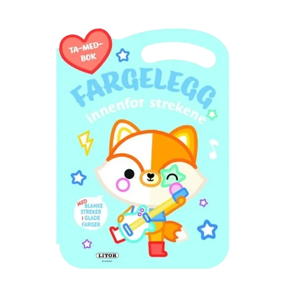Fargelegg innenfor Strekene