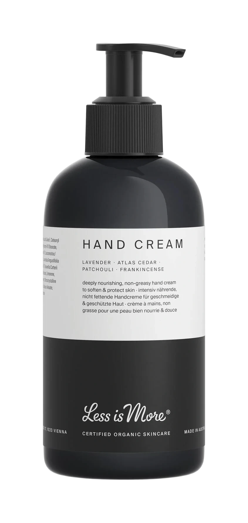 Less Is More Organic Hand Cream Lavender 250 ml