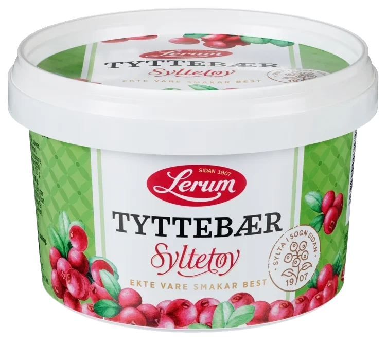 Tyttebærsyltetøy   600g
