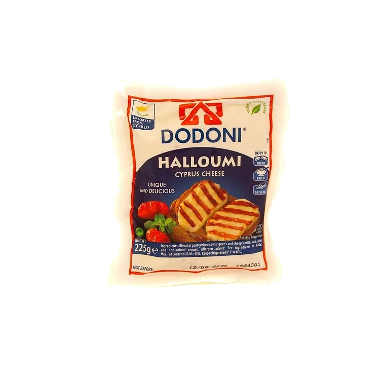 Halloumi Ekte Gresk Ost 225g Dodoni